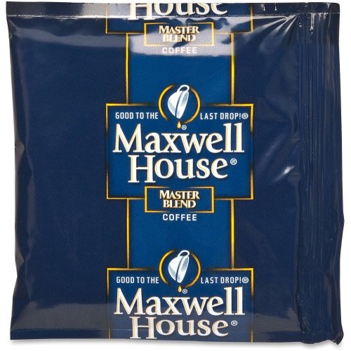 Maxwell House Ground Regular Coffee Regular - 1.1 oz - Ground - 42 / Box (GEN86635)