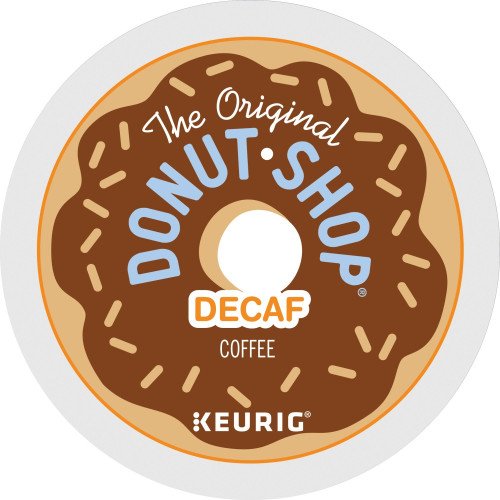 The Original Donut Shop® K-Cup Decaf Coffee Compatible with Keurig Brewer - Medium - K-Cup - Decaffeinated - 24 / Box (60224101)
