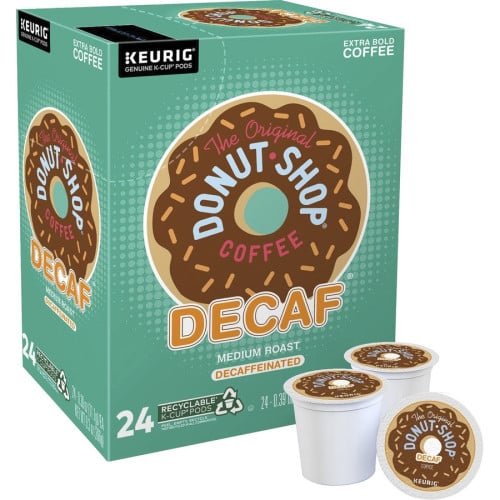 The Original Donut Shop® K-Cup Decaf Coffee Compatible with Keurig Brewer - Medium - K-Cup - Decaffeinated - 24 / Box (60224101) - Image 2