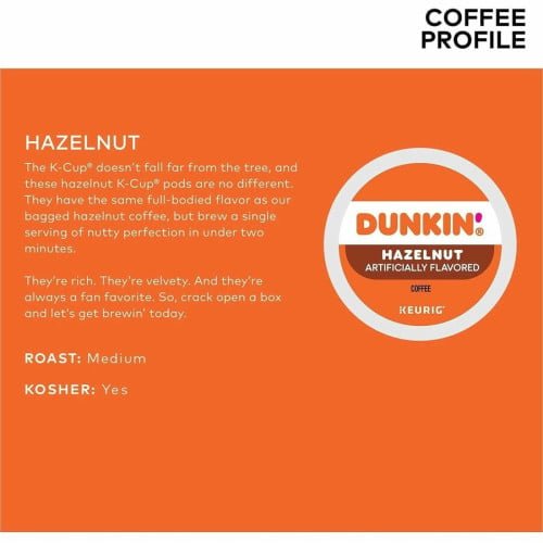 Dunkin Donuts Dunkin' Donuts® K-Cup Hazelnut Coffee (1270CT) - Image 4