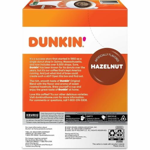 Dunkin Donuts Dunkin' Donuts® K-Cup Hazelnut Coffee (1270CT) - Image 12