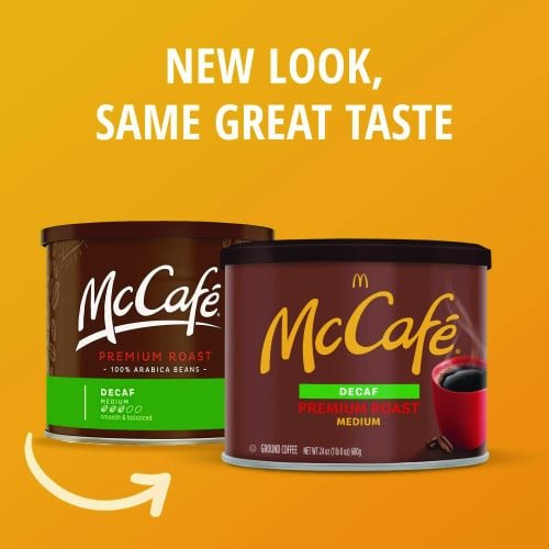 McCafe Ground Coffee, Premium Roast Decaf, 24 oz Can (079737) - Image 5