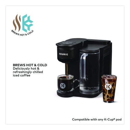 Keurig K-Brew + Chill Single Serve Coffee Maker, Black (5000380296) - Image 2