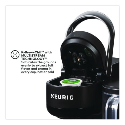 Keurig K-Brew + Chill Single Serve Coffee Maker, Black (5000380296) - Image 4