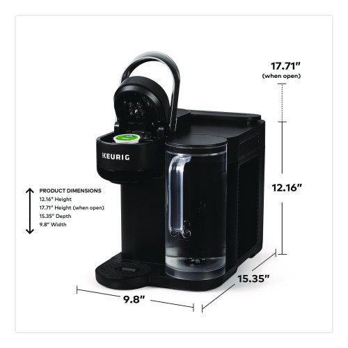 Keurig K-Brew + Chill Single Serve Coffee Maker, Black (5000380296) - Image 8