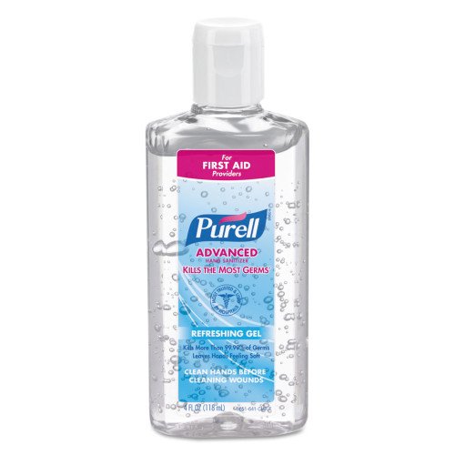 PURELL Advanced Hand Sanitizer Refreshing Gel – 4 oz Flip-Cap Bottle (Clean Scent), 24/Carton - Image 6