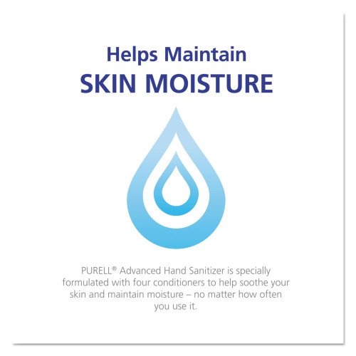 PURELL Advanced Hand Sanitizer Green Certified Gel Refill, for LTX-12 Dispensers, 1,200 mL, Fragrance-Free, 2/Carton (190302CT) - Image 6