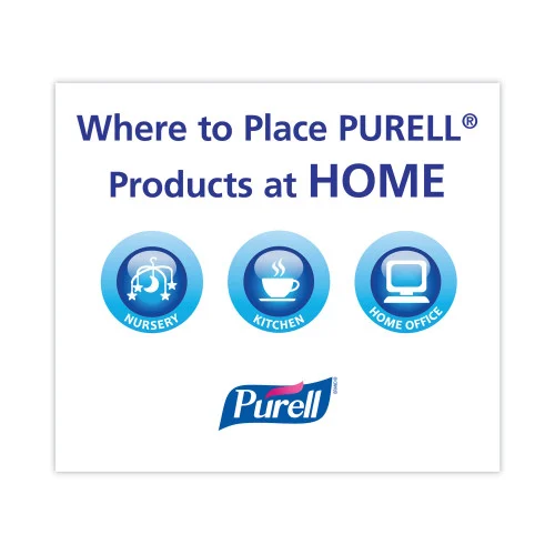 PURELL Advanced Hand Sanitizer Refreshing Gel, Clean Scent, 12 oz Pump Bottle (12/Carton) - Image 5