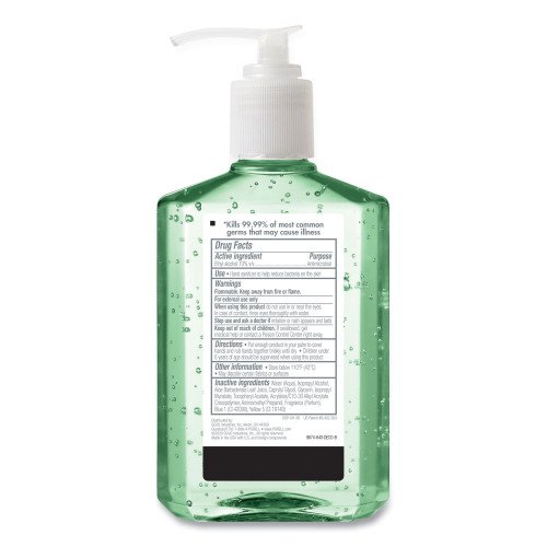 PURELL Advanced Hand Sanitizer Soothing Gel, 8 oz Pump Bottle, Fresh Scent, 4/Pack (967406ECDPK) - Image 4