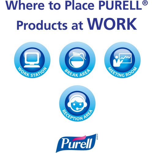 PURELL® Hand Sanitizer Gel, 12 fl oz Pump Bottle, Clear & Non-Sticky, 12/Carton (363912CT) - Image 4