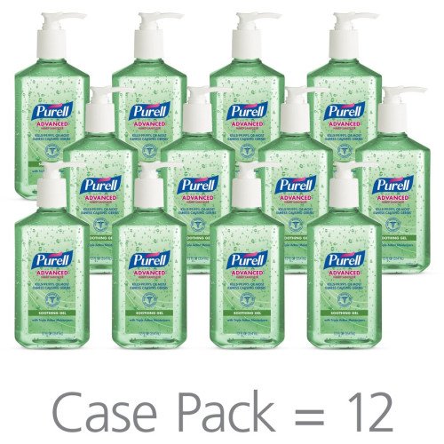 PURELL® Hand Sanitizer Gel, 12 fl oz Pump Bottle, Clear & Non-Sticky, 12/Carton (363912CT) - Image 6
