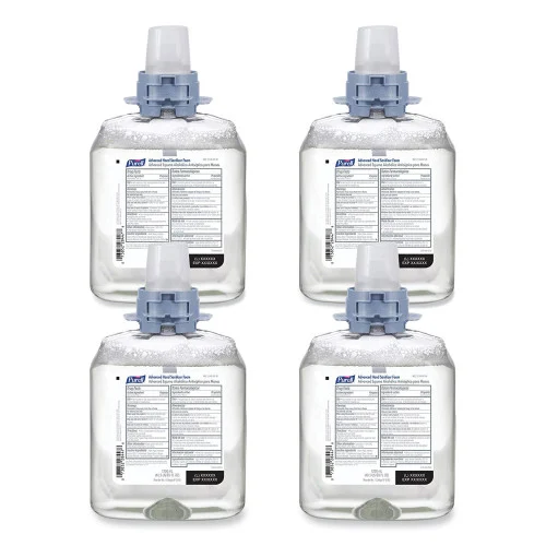 PURELL Advanced Hand Sanitizer Foam Refill, for CS4 & FMX-12 Dispensers, 1,200 mL, Unscented, 4/Carton (519204CT) - Image 3