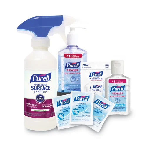 PURELL Employee Care Kit, Hand and Surface Sanitizers, 6/Carton (992006EEKIT)