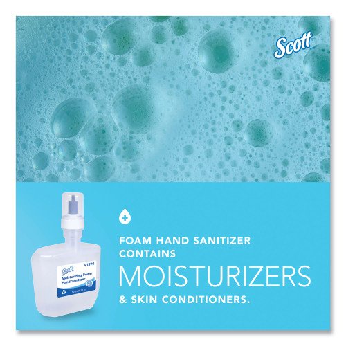 Scott Pro Moisturizing Foam Hand Sanitizer, 1,200 mL Cassette, Fruity Cucumber Scent, 2/Carton (91590) - Image 4