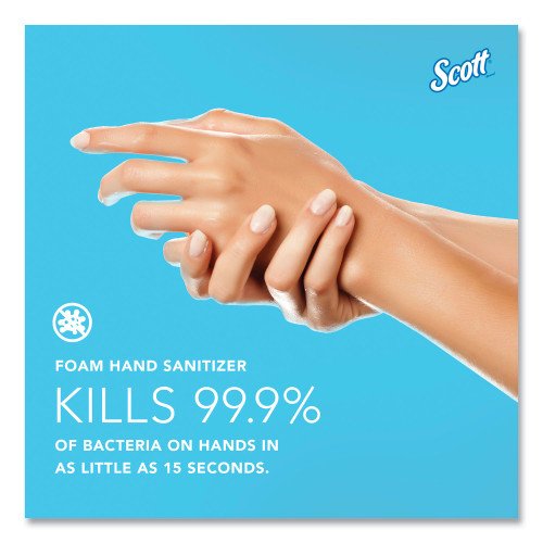 Scott Pro Moisturizing Foam Hand Sanitizer, 1,200 mL Cassette, Fruity Cucumber Scent, 2/Carton (91590) - Image 6