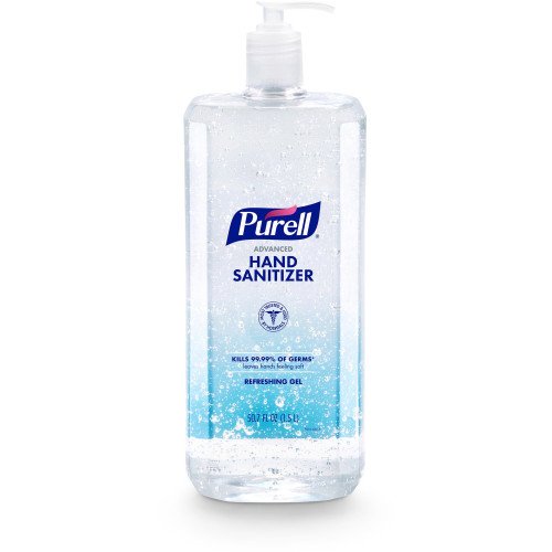PURELL® Advanced Hand Sanitizer Gel, 1.59 Quart Pump Bottle Dispenser, Clear, 1 Each (501504)