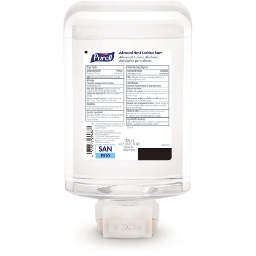 PURELL Advanced Hand Sanitizer Foam, for ES10 Automatic Dispenser, 1,200 mL Refill, Citrus Scent, 2/Carton (835302CT) - Image 2