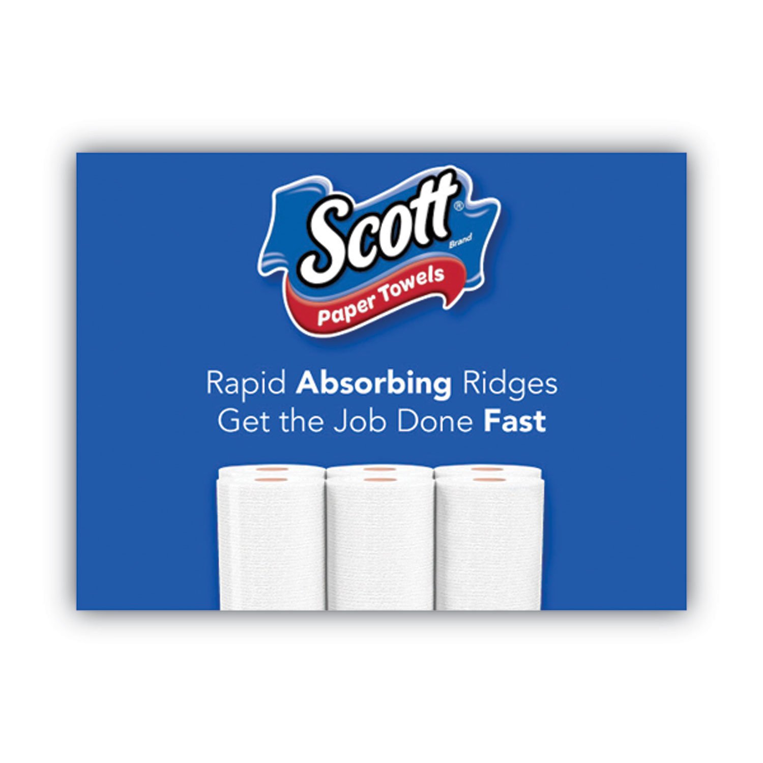 Scott Choose-A-Sheet Mega Kitchen Paper Towels, 1-Ply, White, 7.31" x 11", 108 Sheets per Roll, 15 Rolls per Pack, 2 Packs per Carton (55417) - Image 9